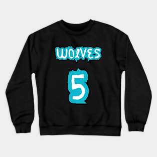 Anthony Edward-Wolves 5 Crewneck Sweatshirt